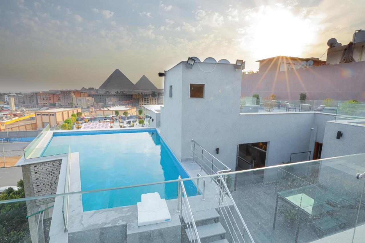 New Pyramid Front Hotel Al Kawm al Akhdar Extérieur photo