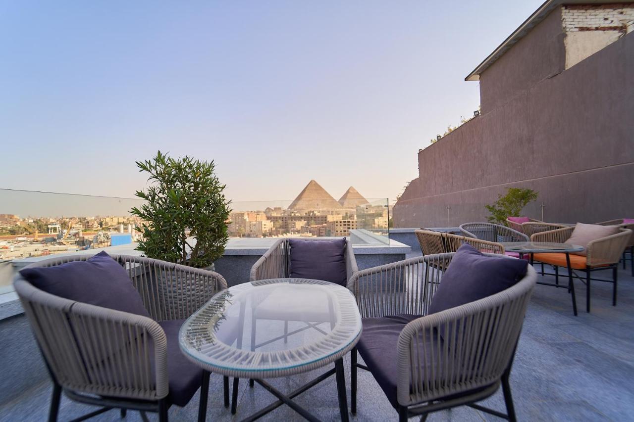 New Pyramid Front Hotel Al Kawm al Akhdar Extérieur photo