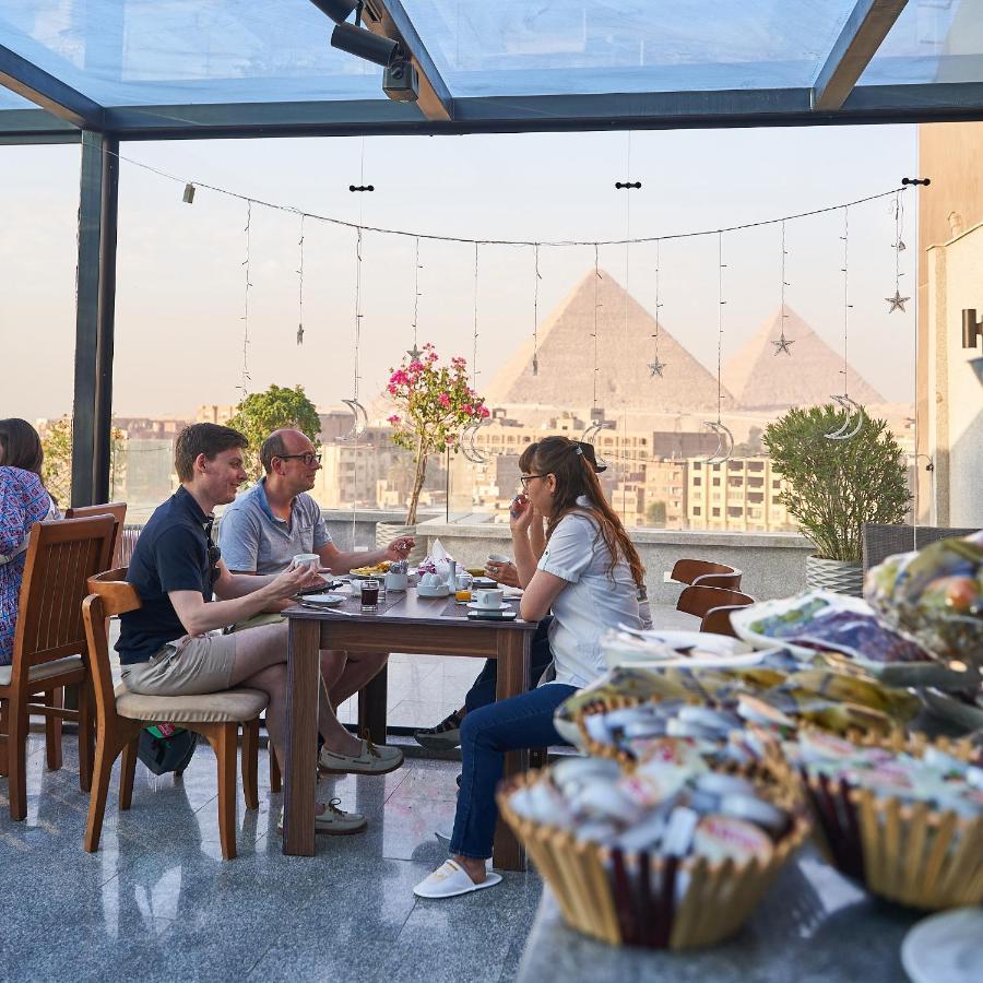 New Pyramid Front Hotel Al Kawm al Akhdar Extérieur photo