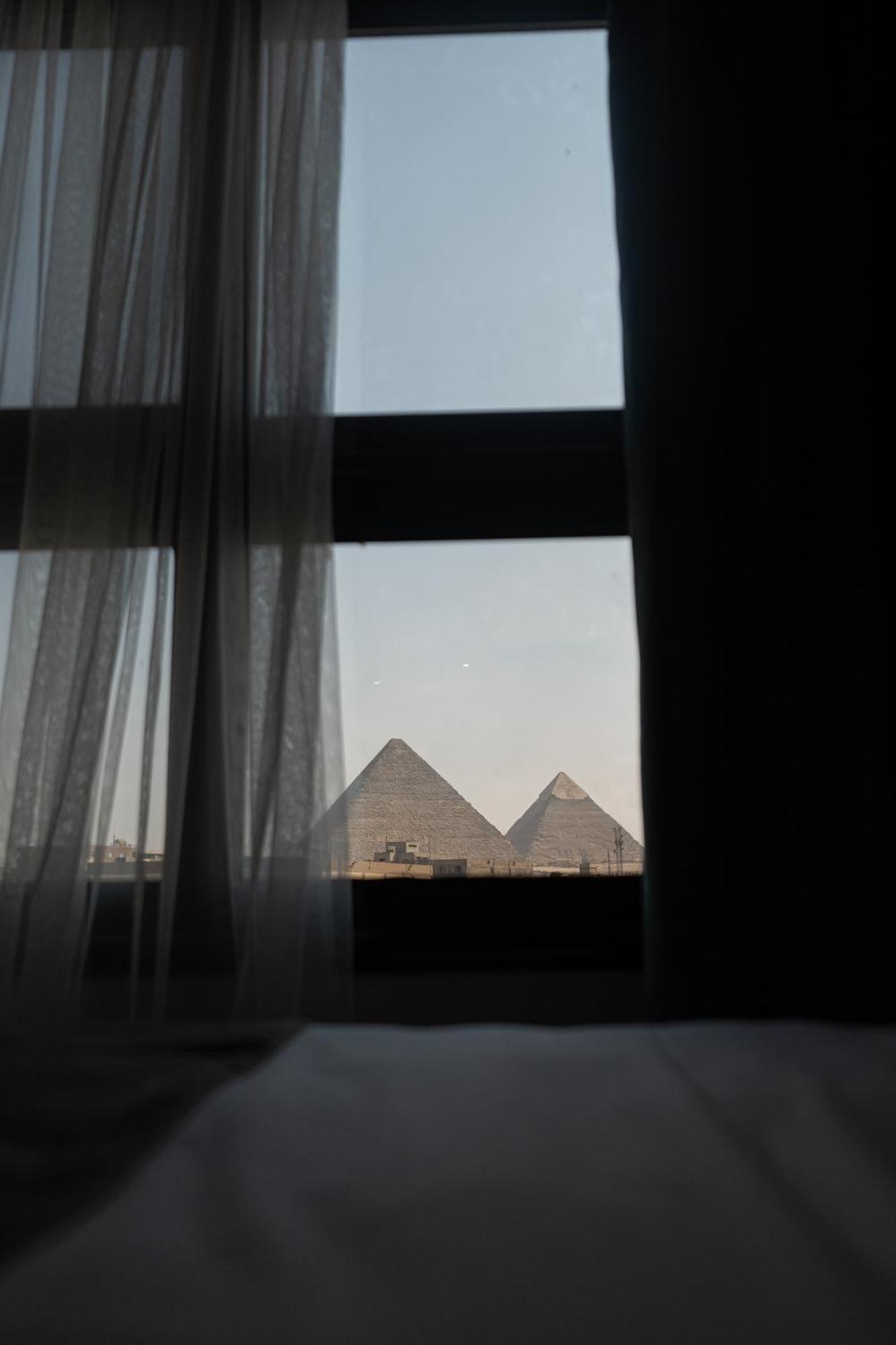 New Pyramid Front Hotel Al Kawm al Akhdar Extérieur photo